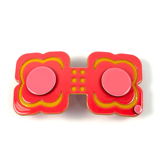 Hanover duo barrette - Pink