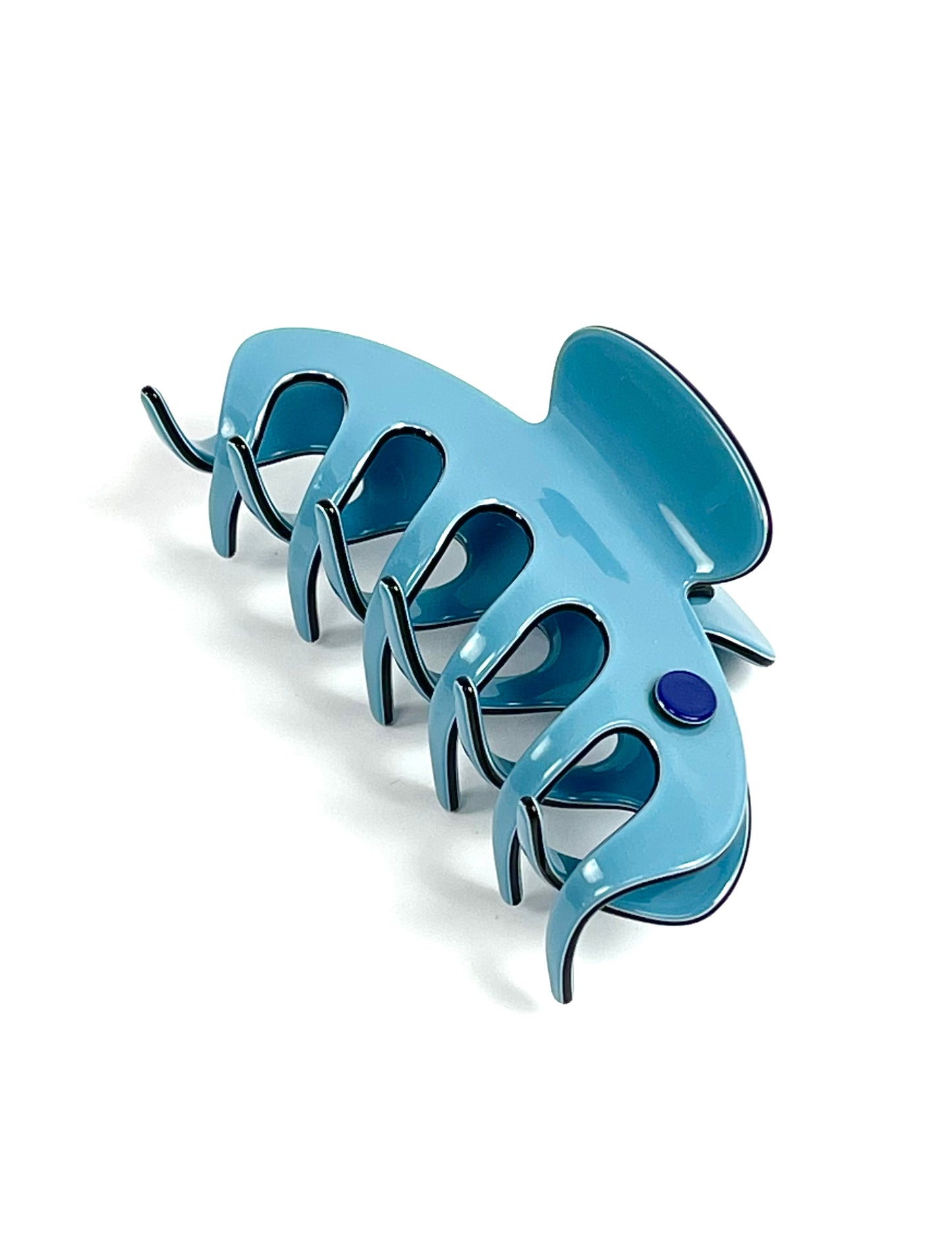Prague claw - medium - sky blue
