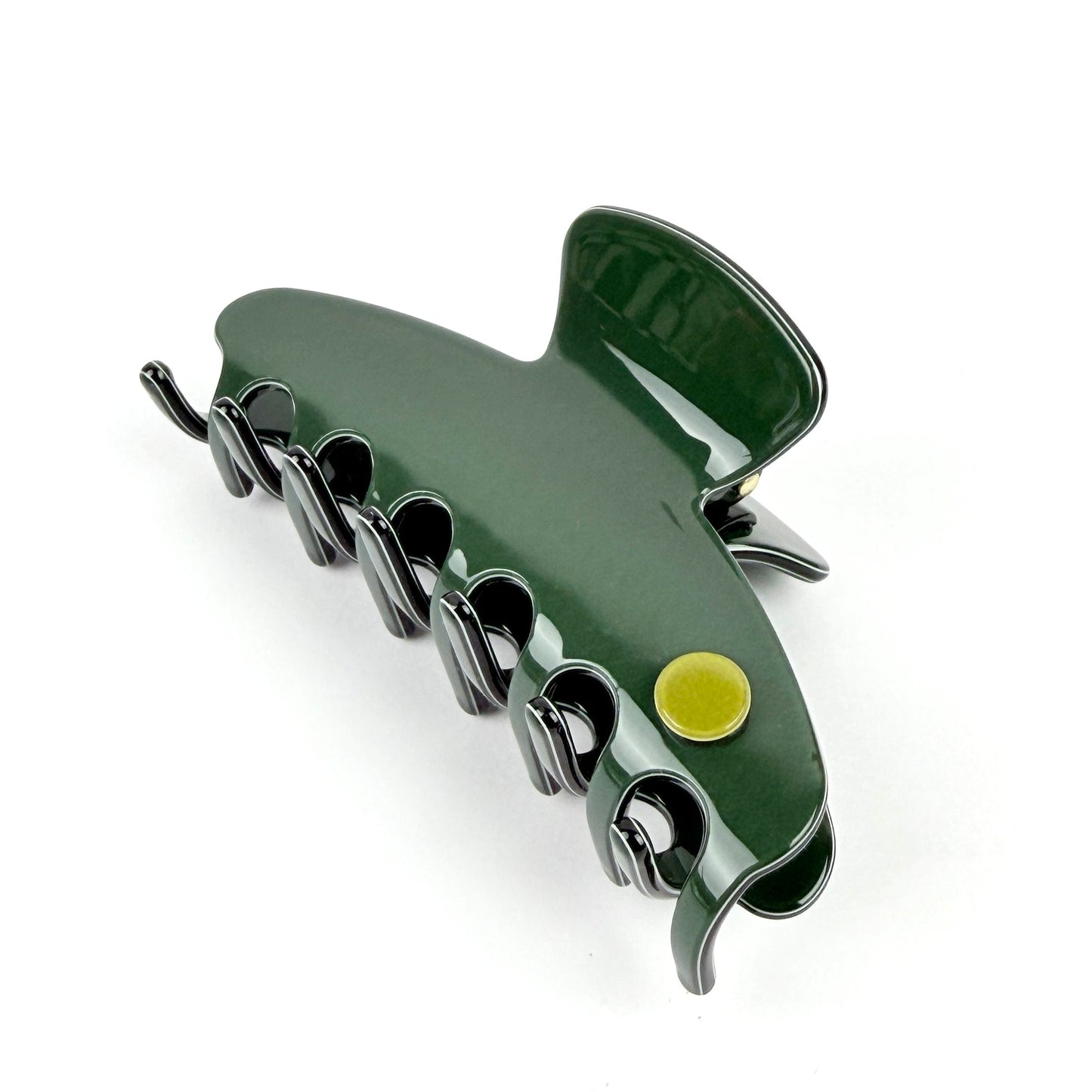 Barcelona medium claw - Dark green