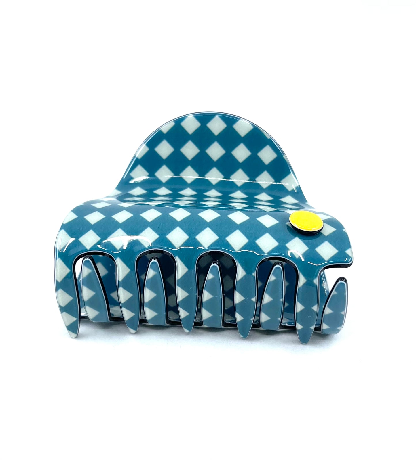 Moscow claw - Dark Turquoise check