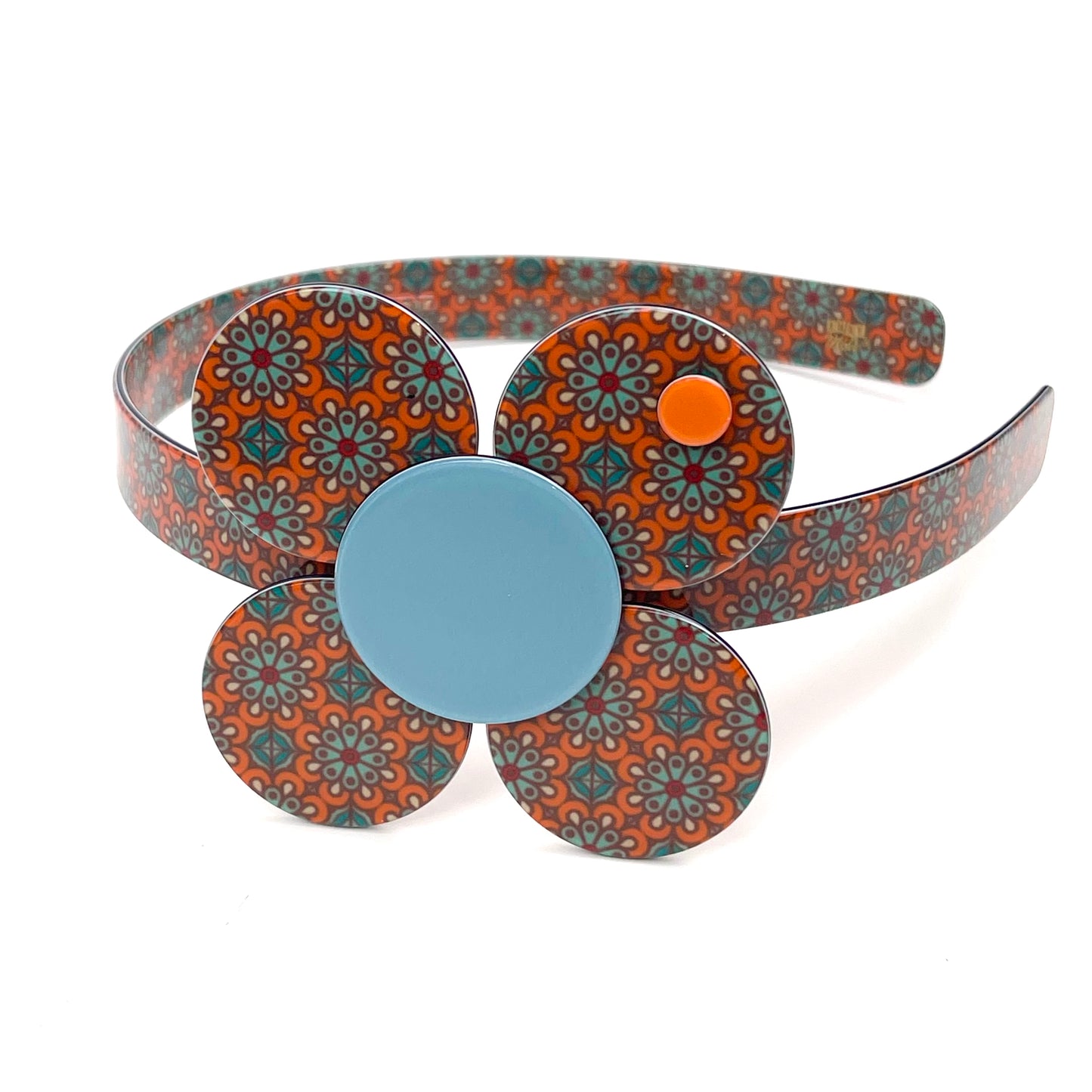 Florence headband - Faded orange