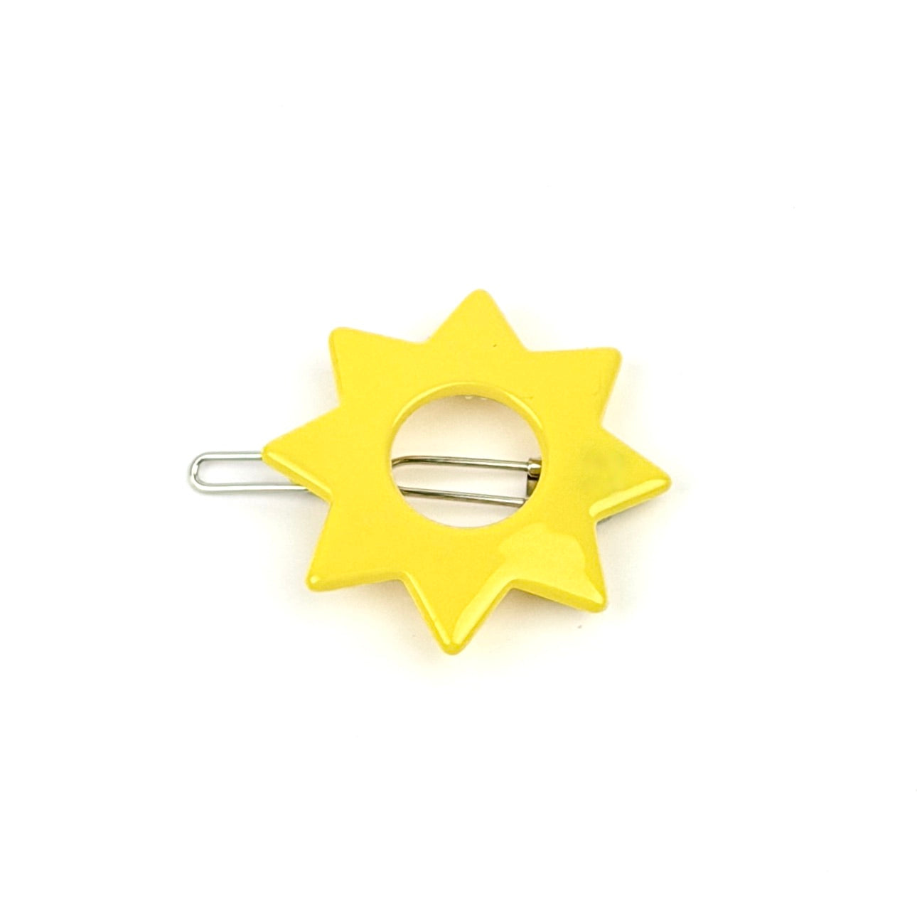 Cairo Hairclip - Lemony yellow