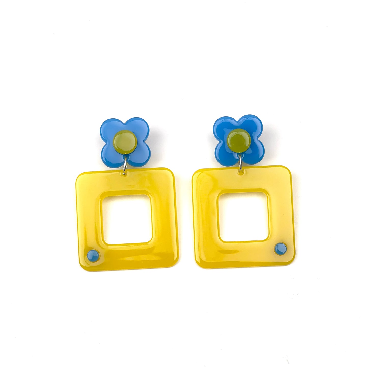 Istanbul Drop Earring - Yellow Azure