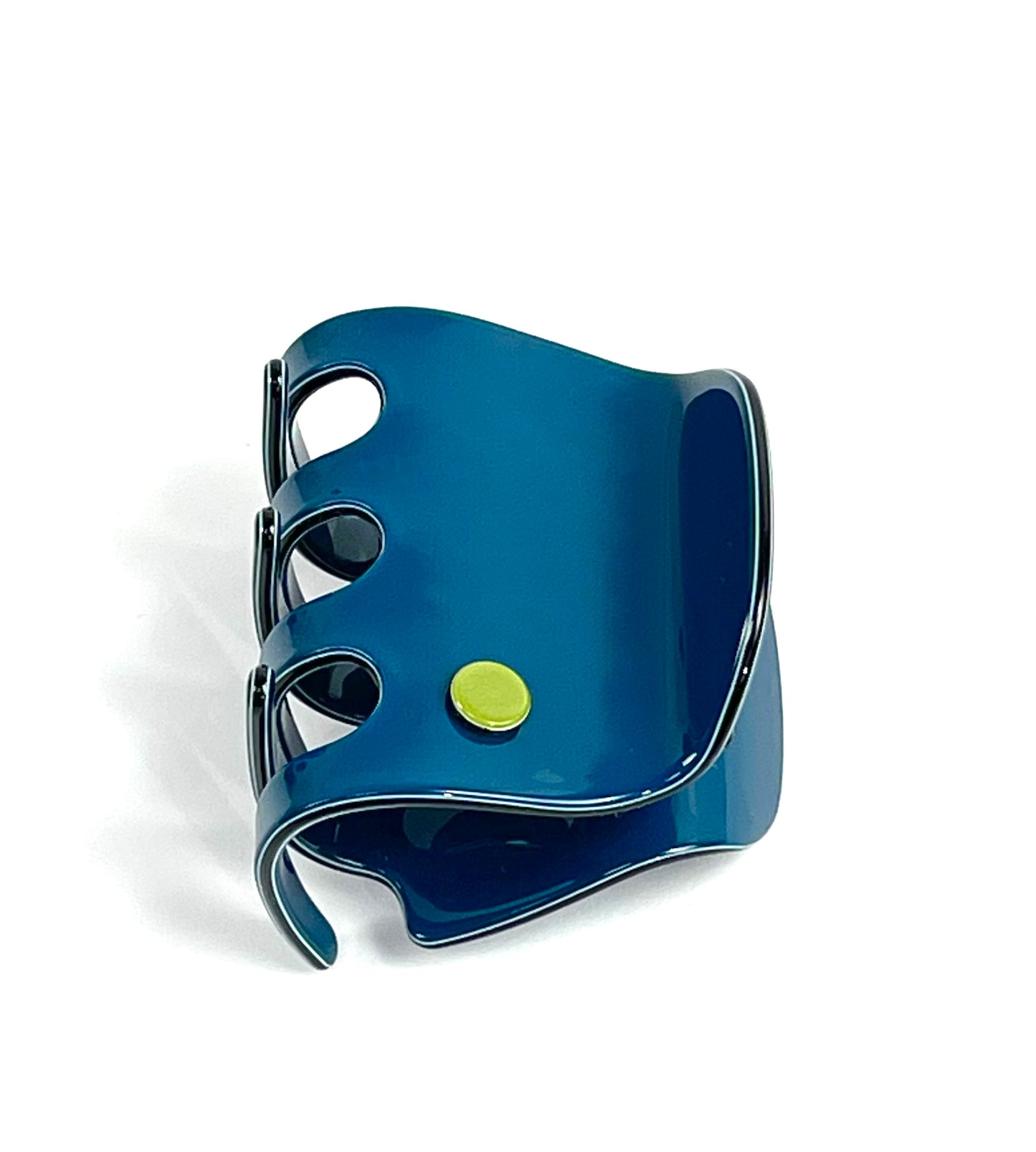 Oslo claw - Tealy Blue