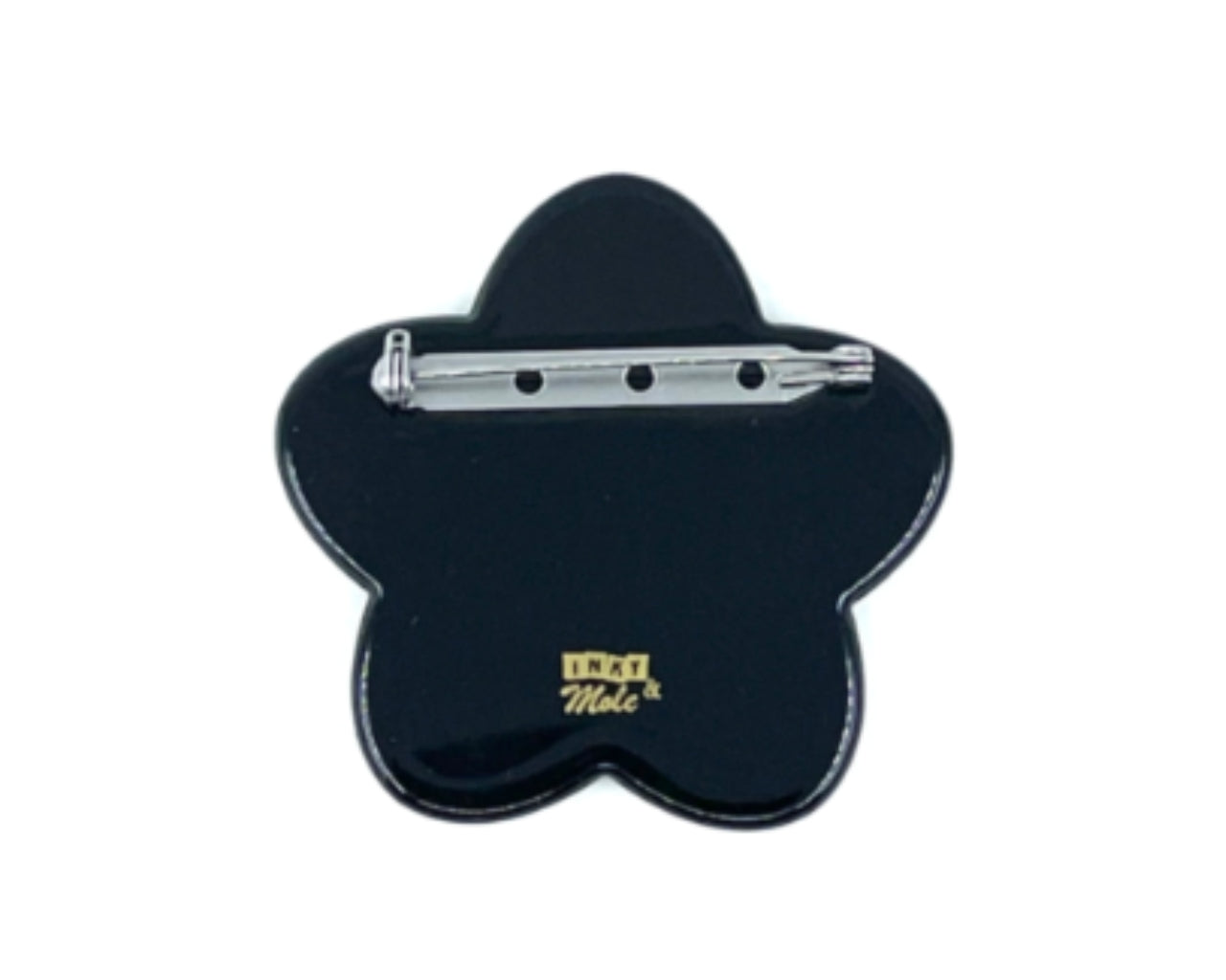 Large Bibi Brooch - Black Green