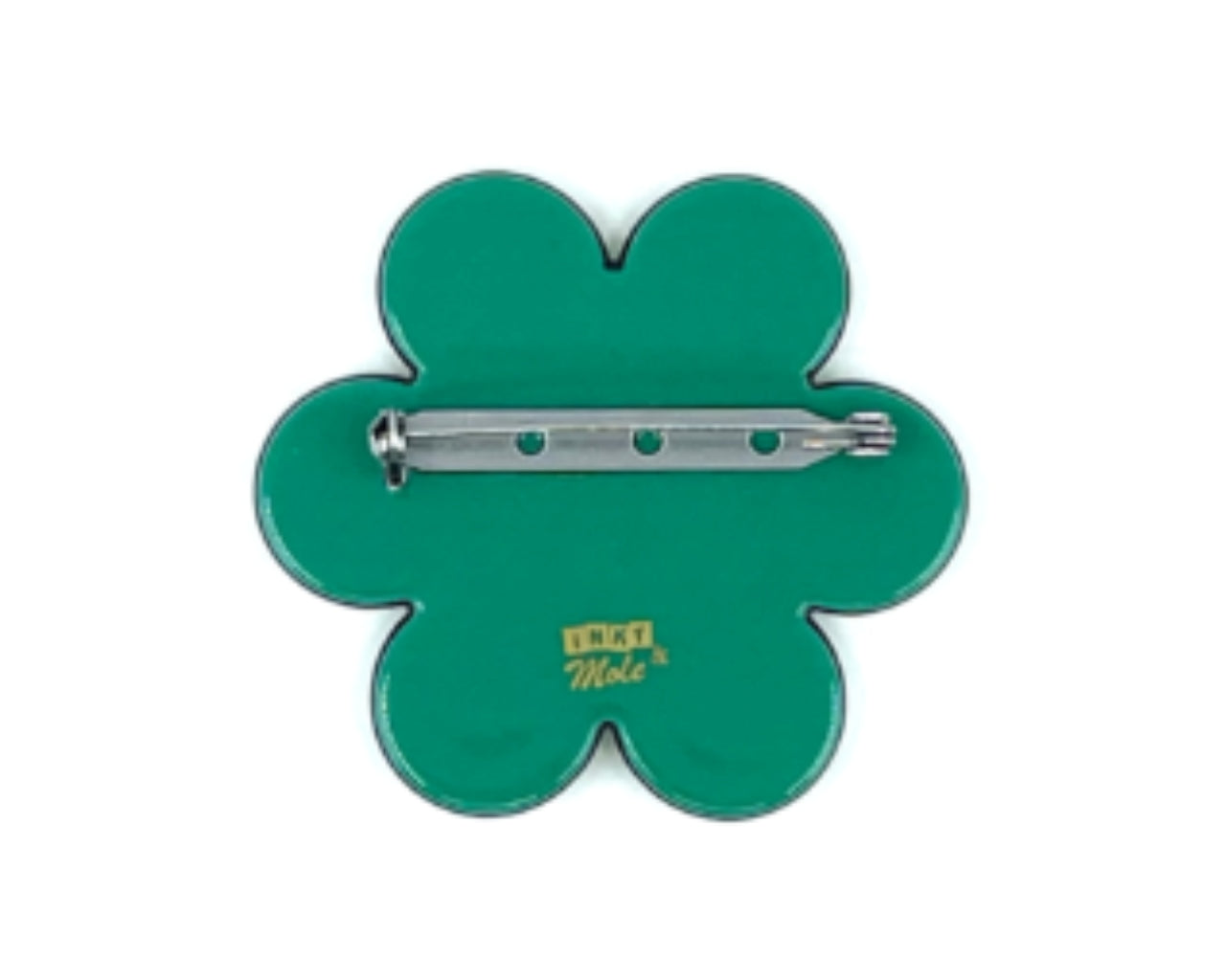 Large Binky Brooch - Green