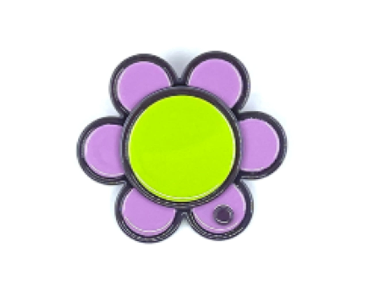 Large Binky Brooch - Purple
