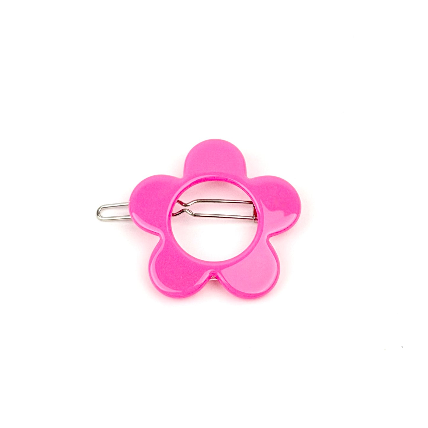 Boston Hairclip - Hot pink