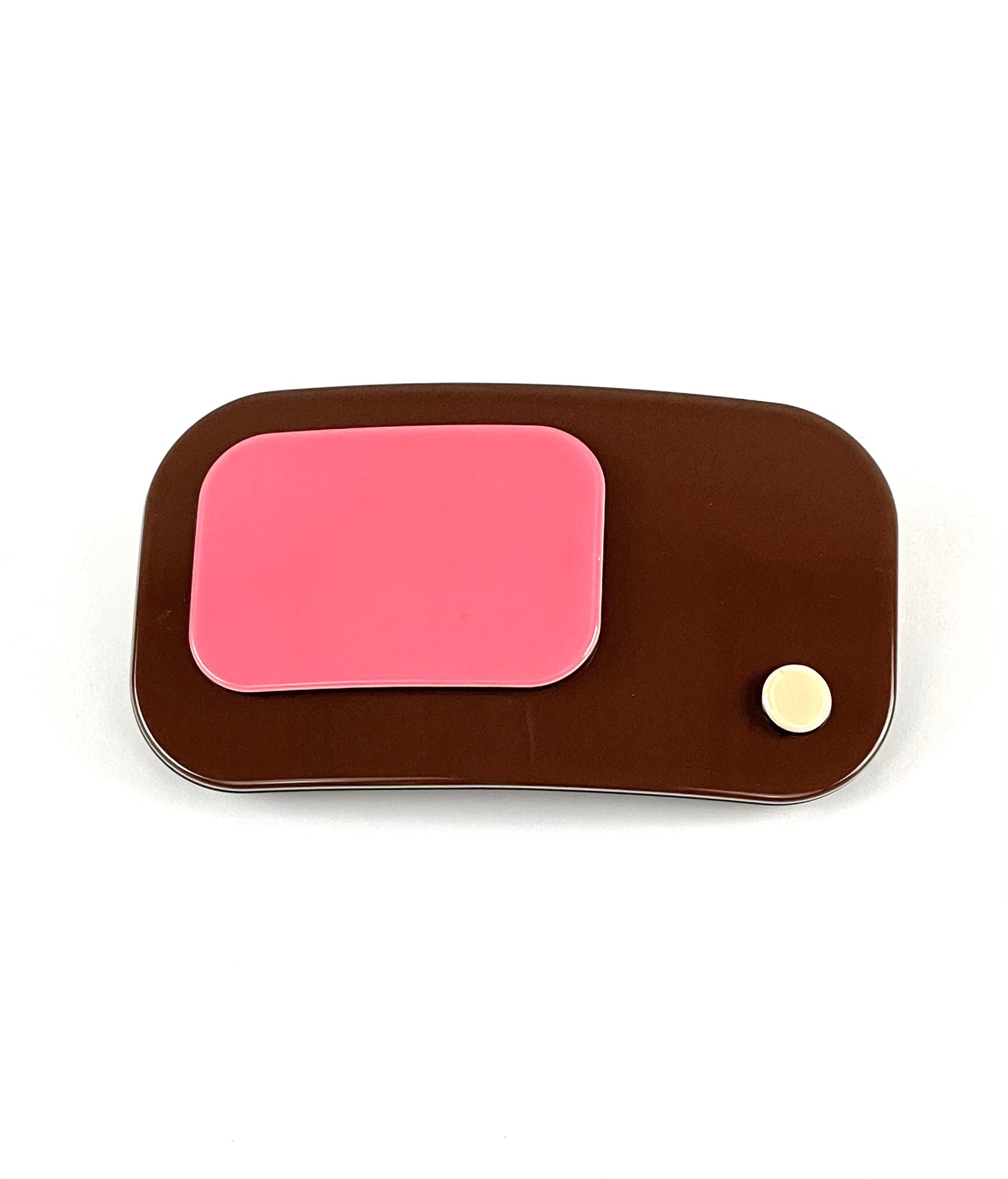 Palermo Barrette - Brown
