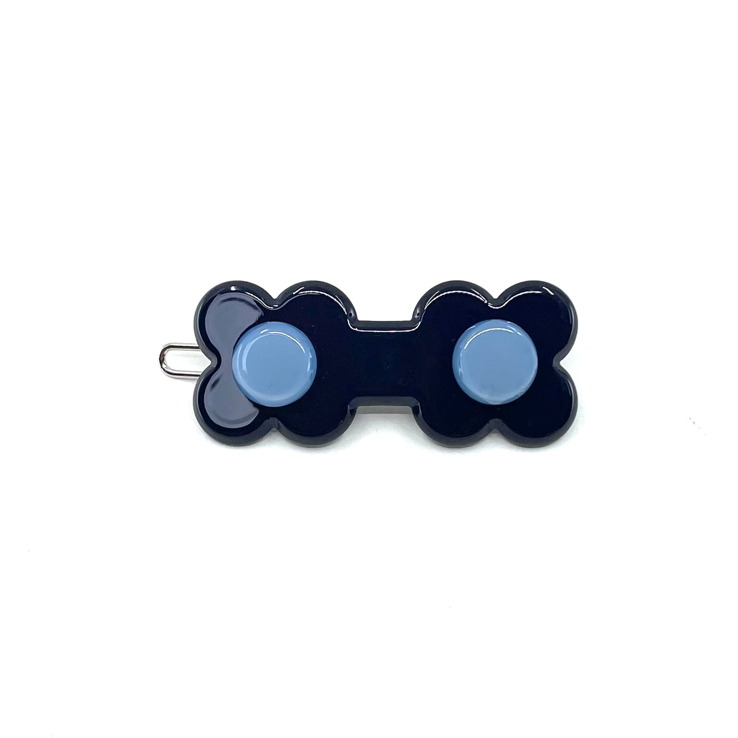 Hanover Duo Hairclip - Navy blue