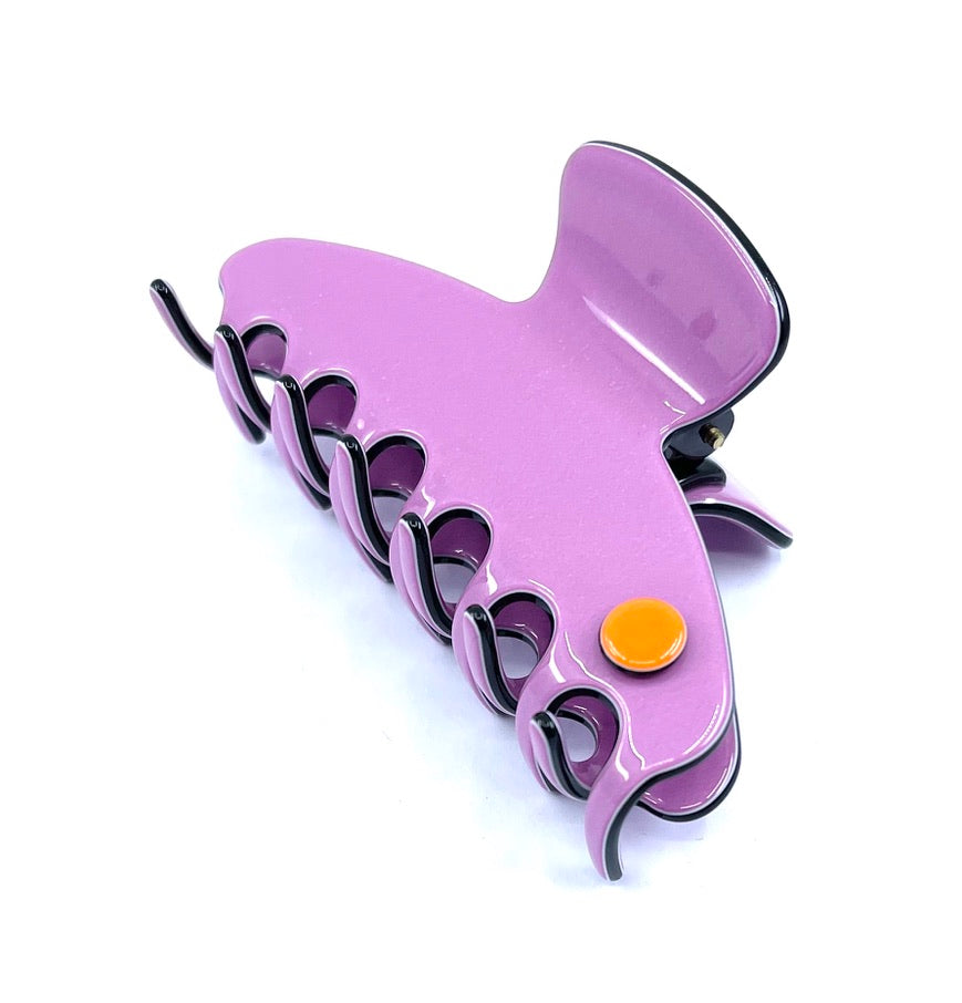 Barcelona medium claw - Lilac