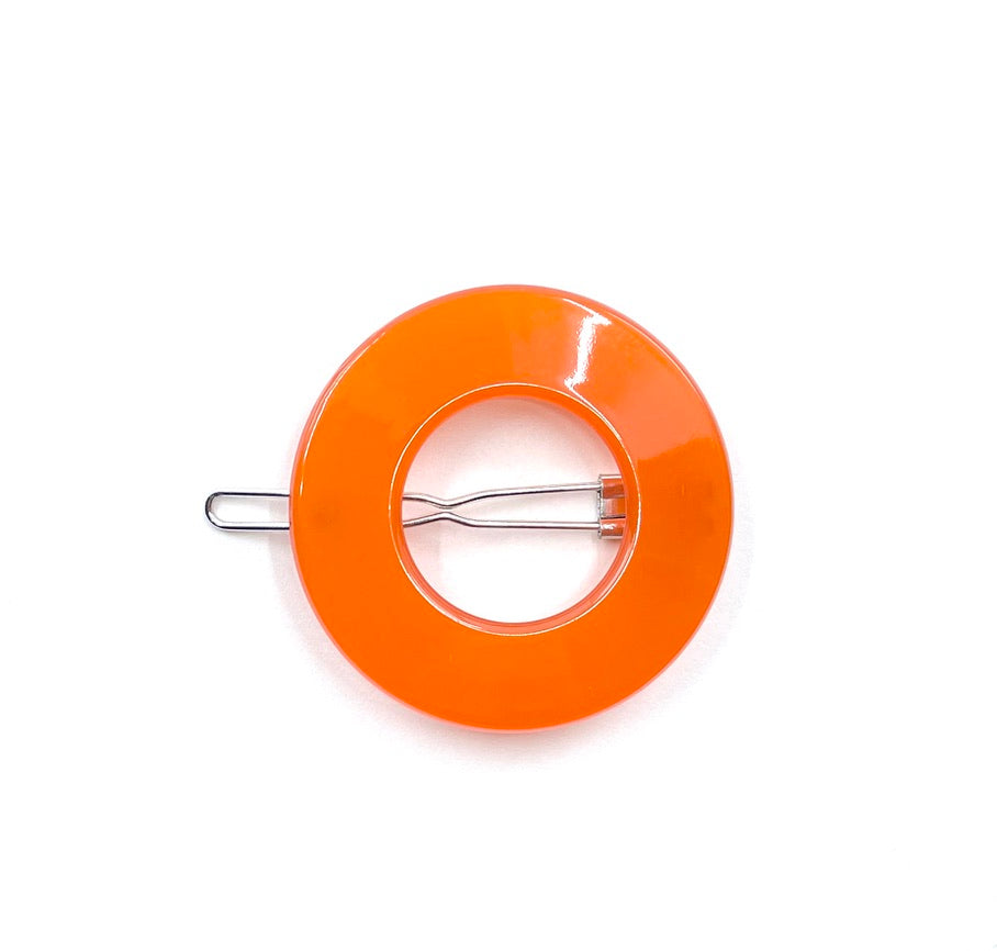 London Hairclip - Orange