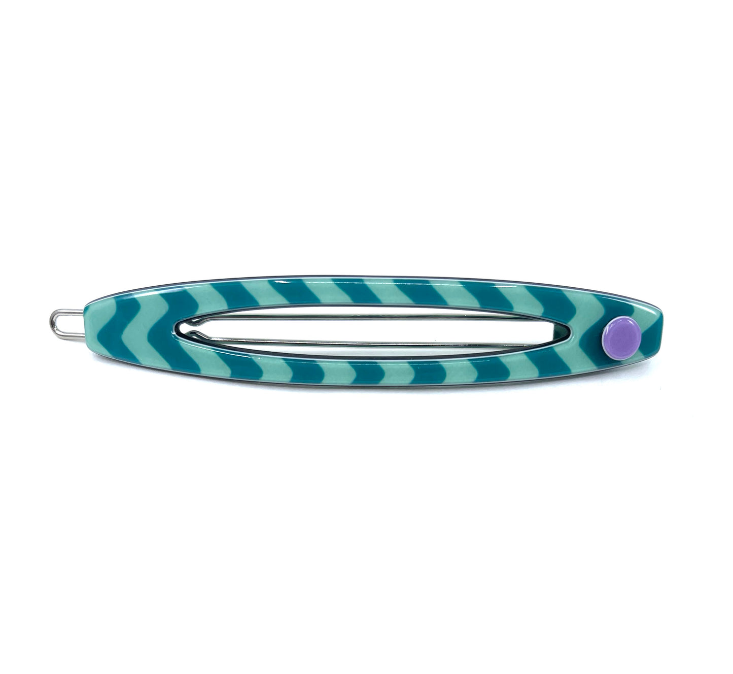 Berlin - Teal zigzag