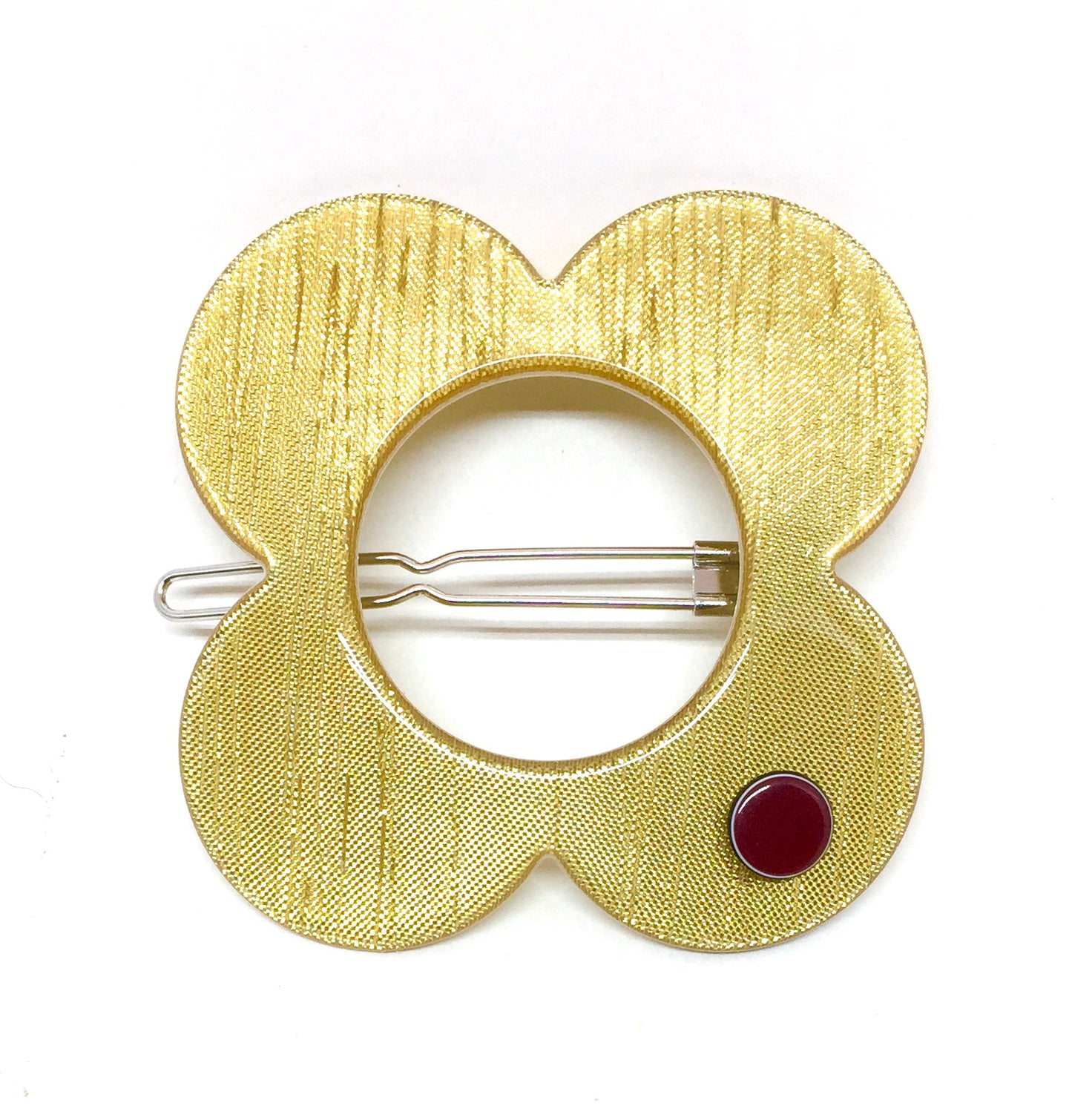 Hanover Large Hairclip - Gold