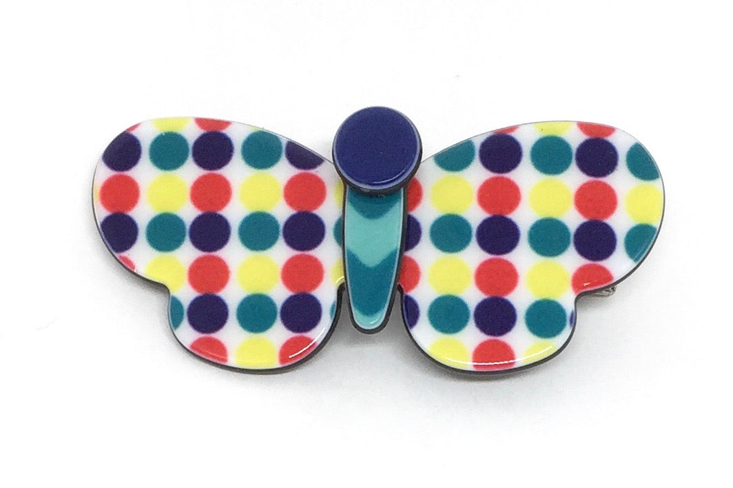 Inky Butterfly - Multi dots