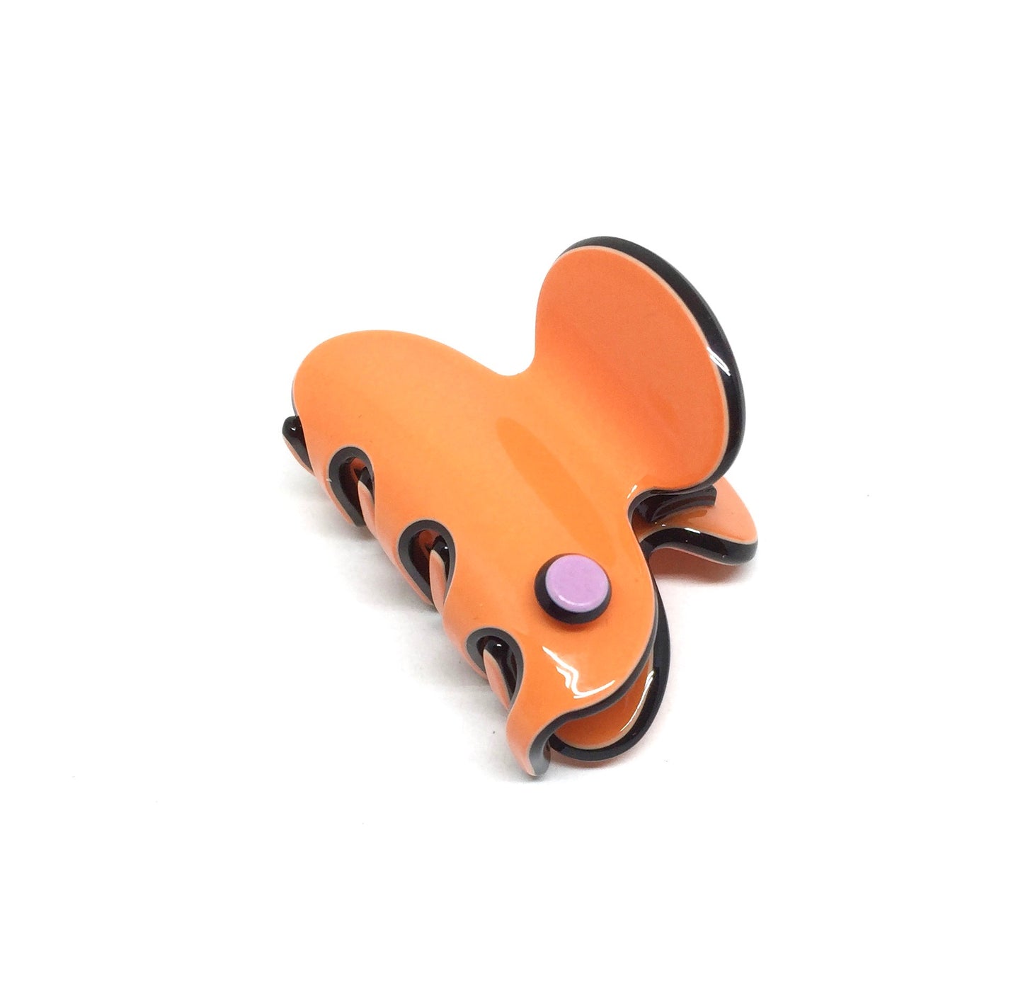 Barcelona mini claw - orange - dusty orange