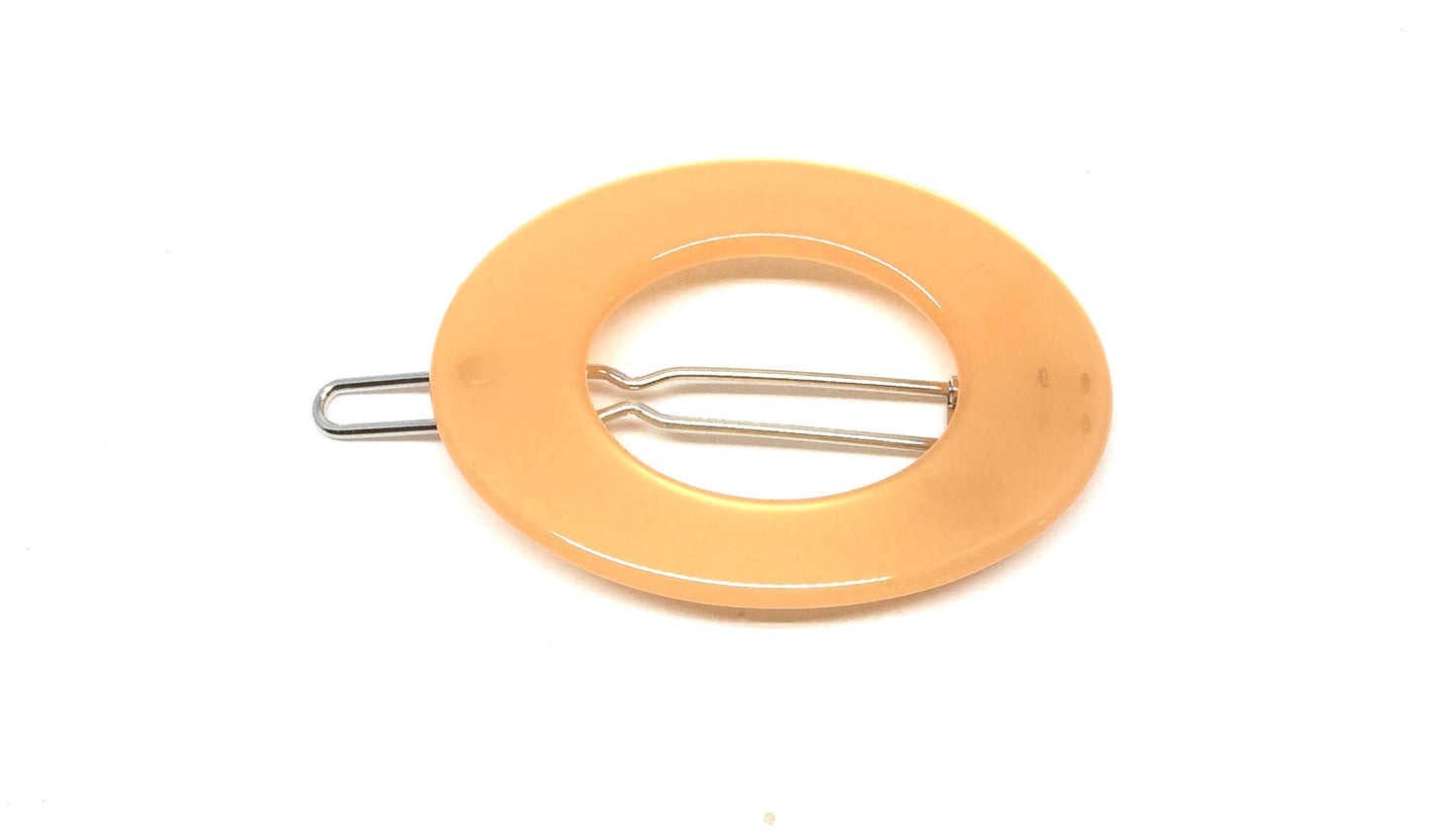 Panama Hairclip - Apricot