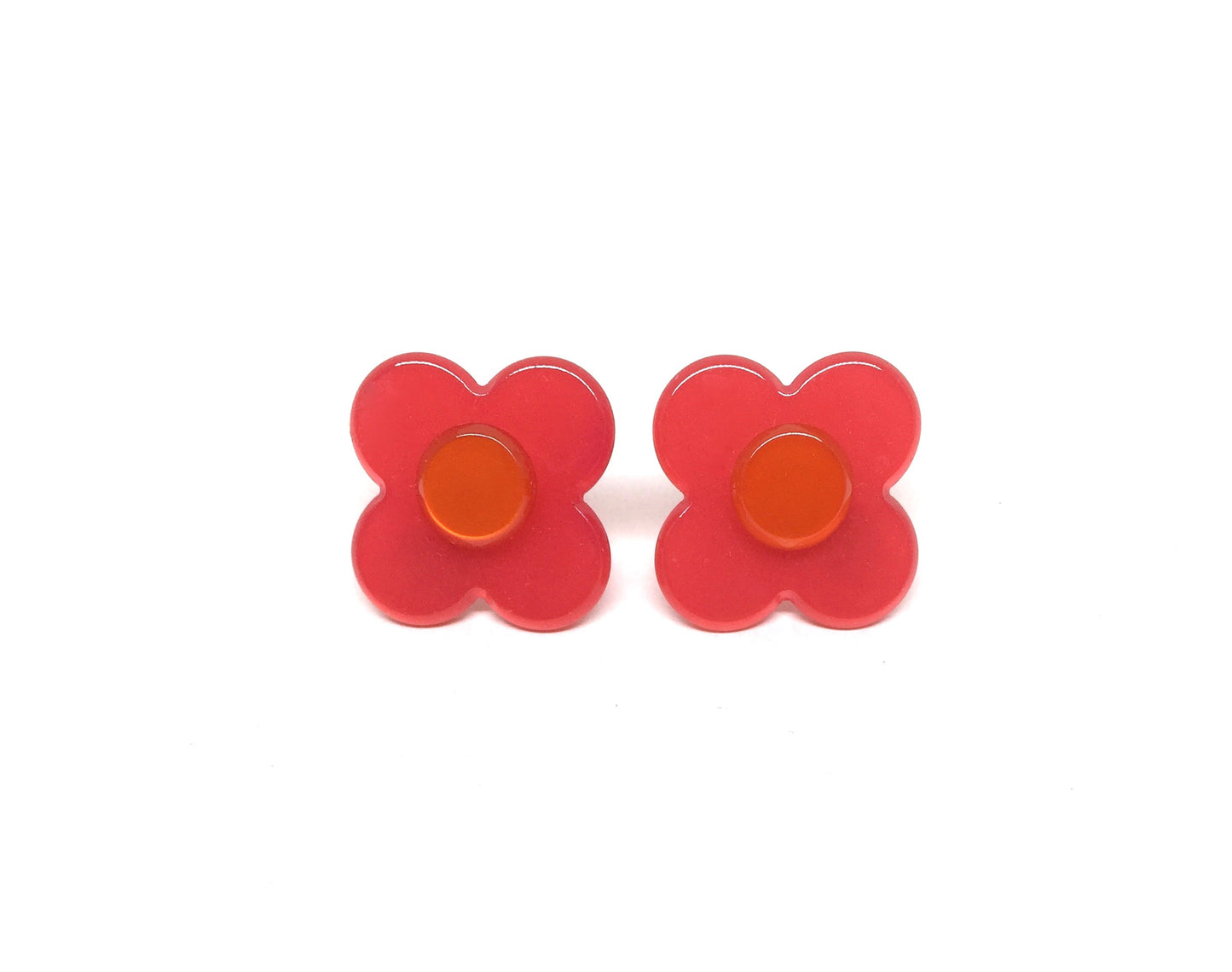 Hanover Earrings - Bright pink