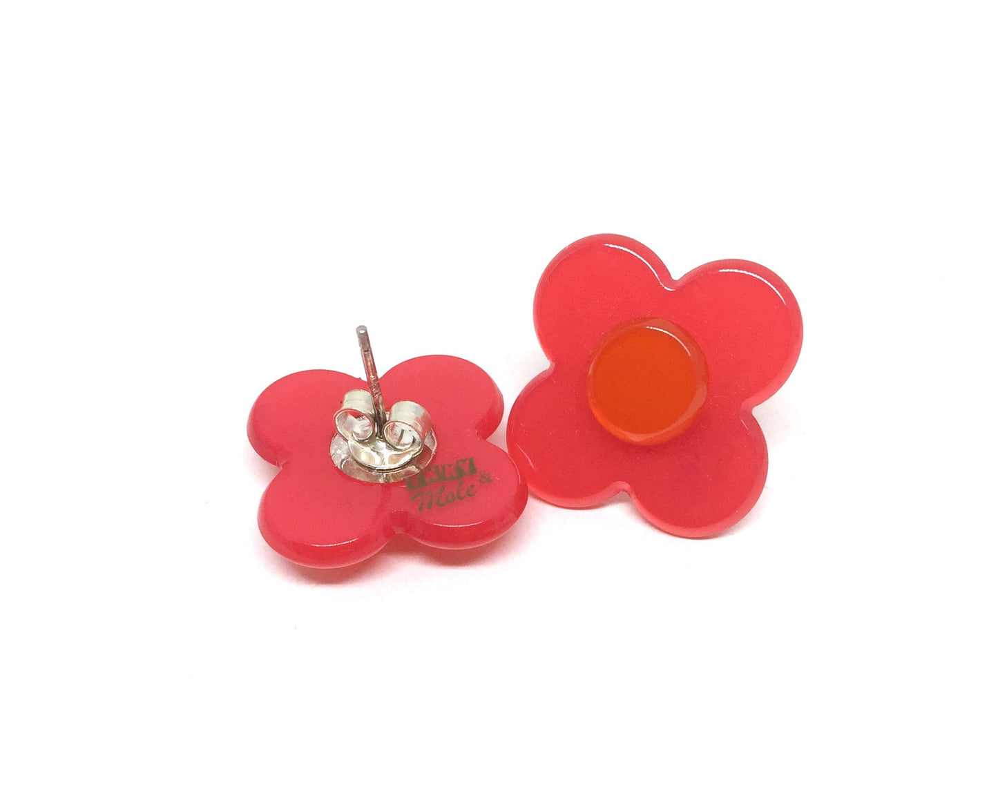 Hanover Earrings - Bright pink