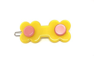 Hanover Duo Hairclip - yellow