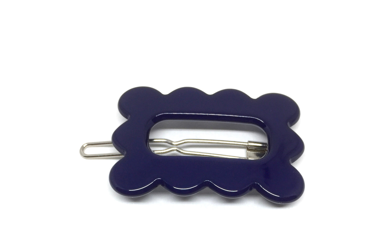 Vienna Hairclip - Navy