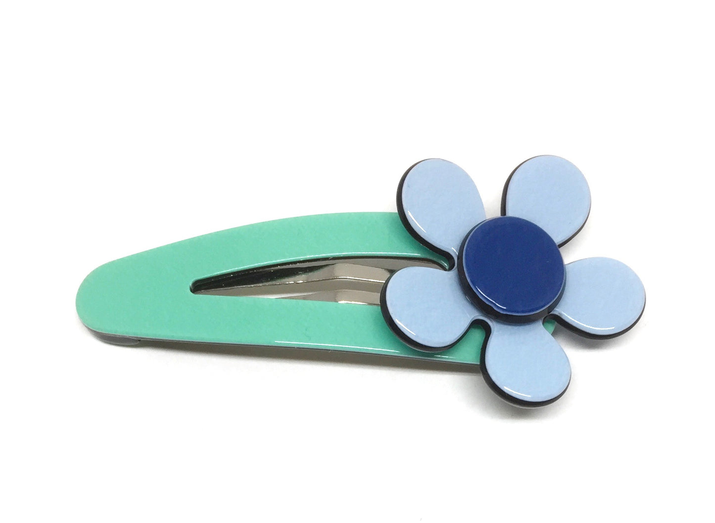 Flat flower click clack - Mint