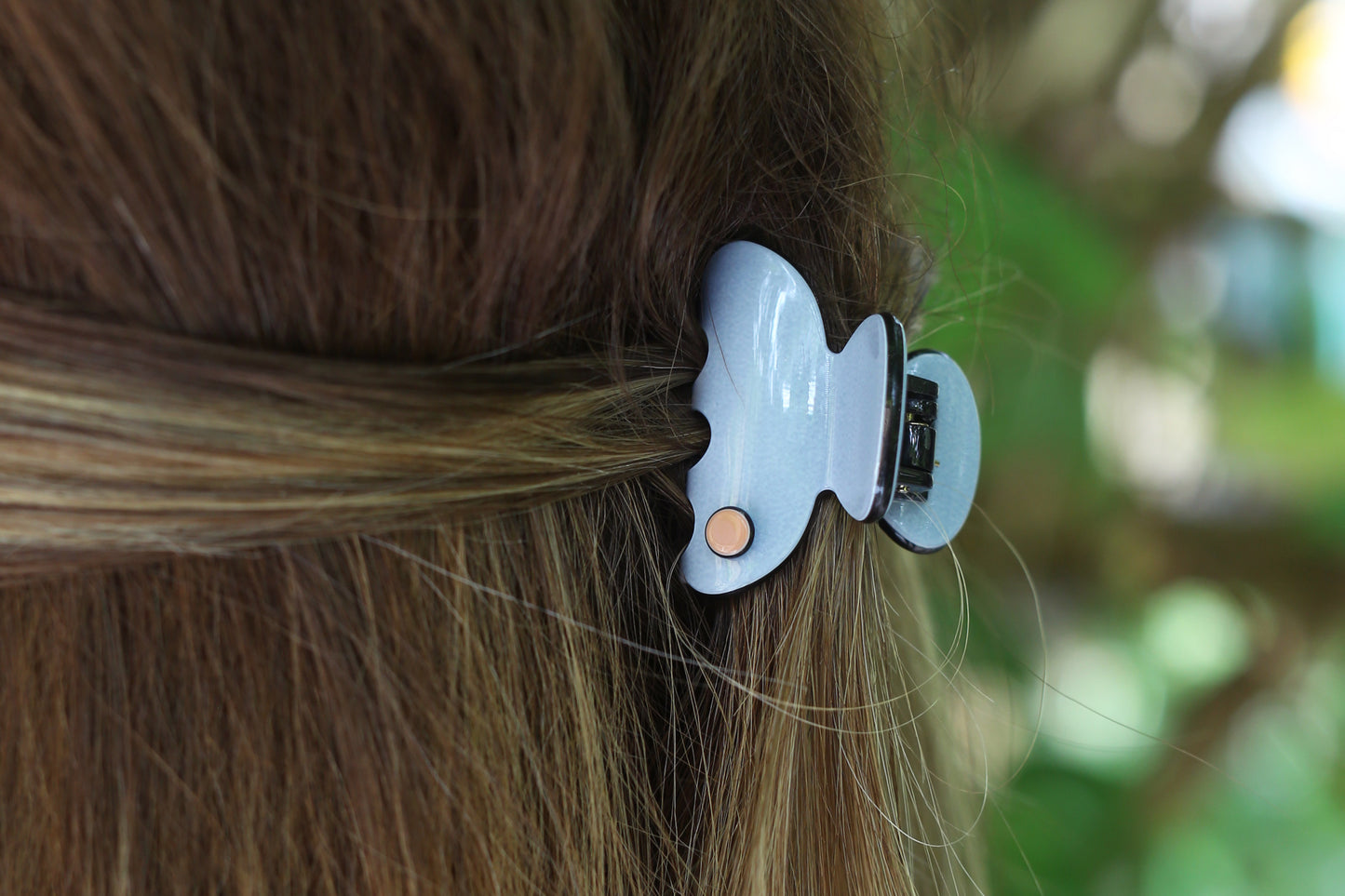 Barcelona mini claw - Blue - pale blue