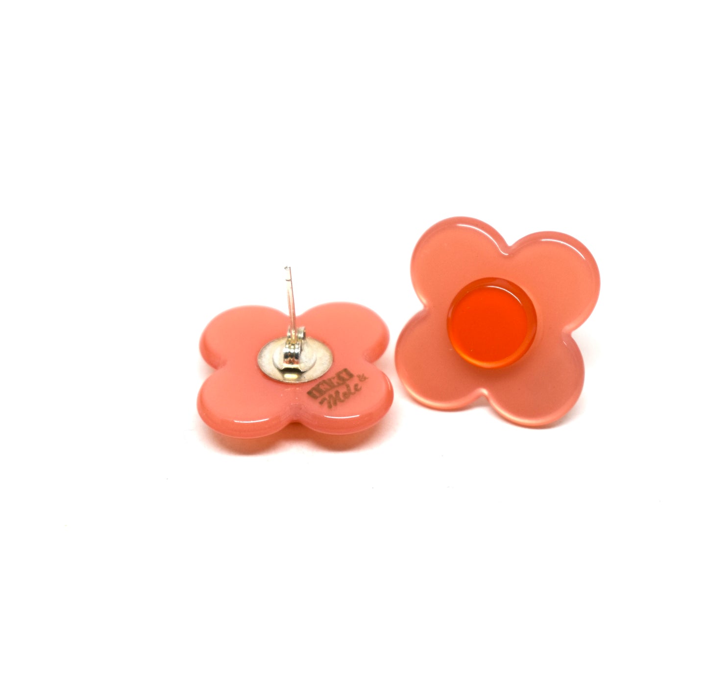 Hanover Earrings - Peachy pink