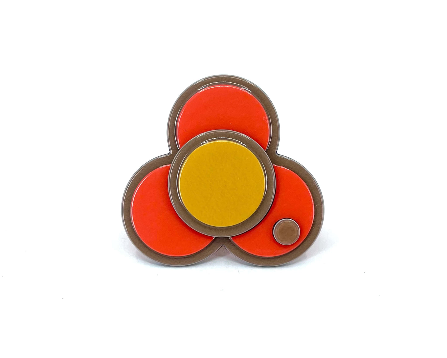 Barcelona Detail Ring - Coral