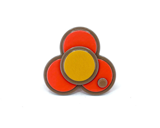Barcelona Detail Ring - Coral