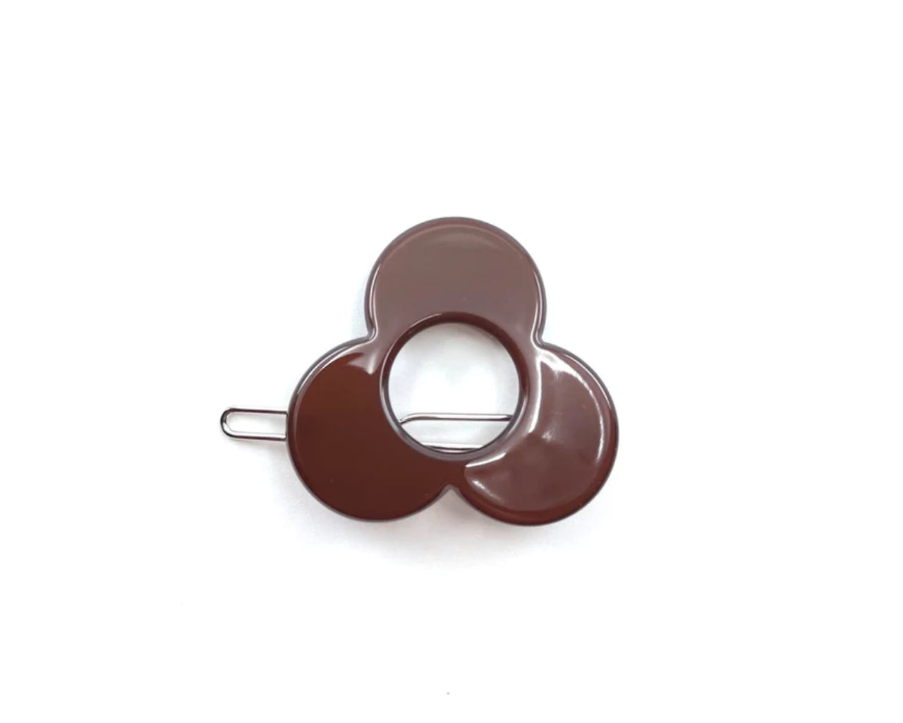 Barcelona Hairclip - Brown