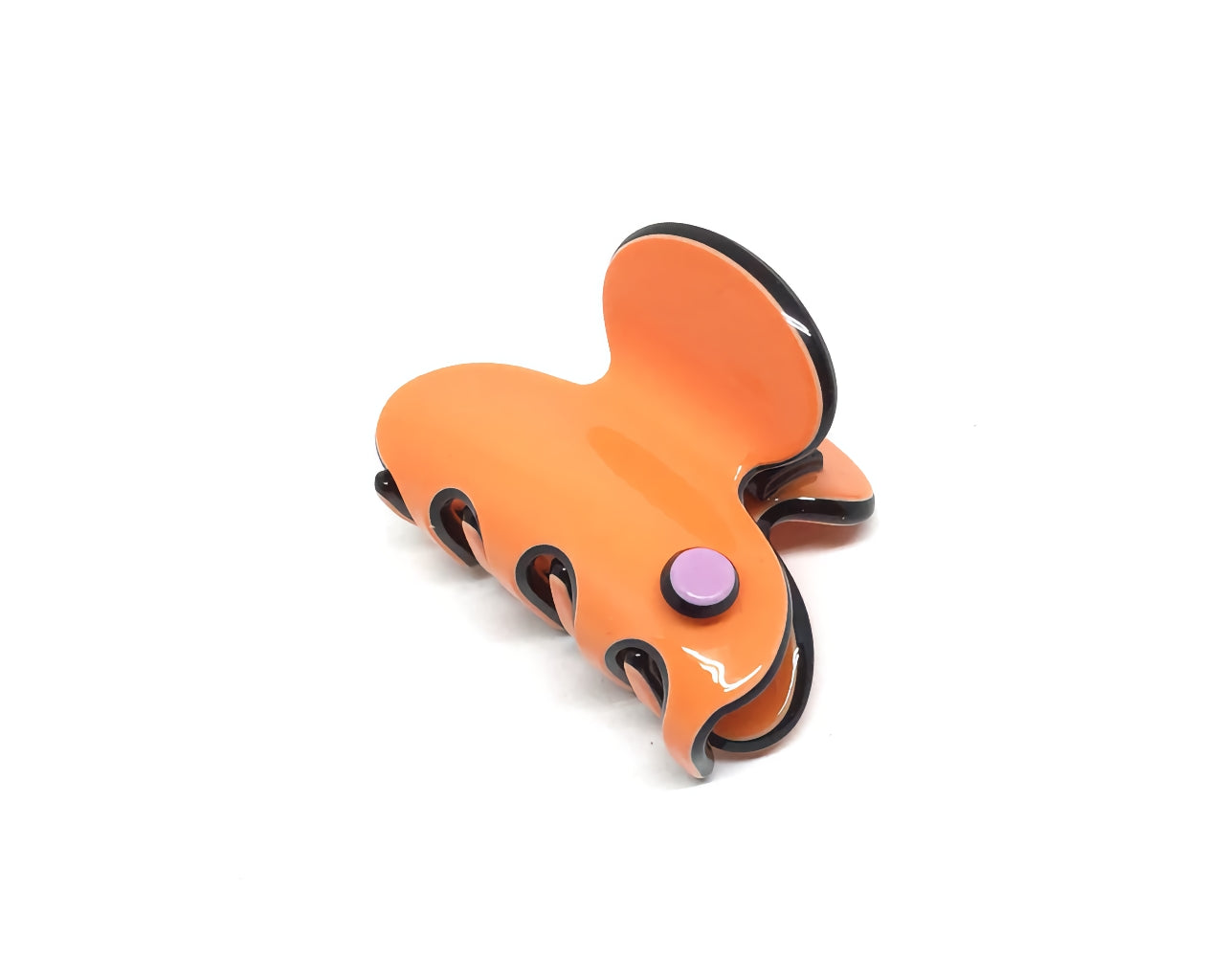 Barcelona mini claw - orange - dusty orange