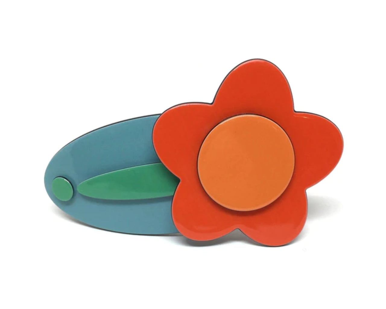 Bibi barrette - Orange