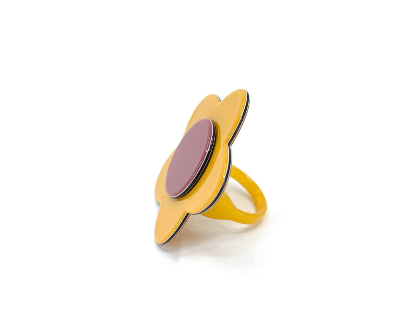 Bibi Ring - Tangerine Yellow