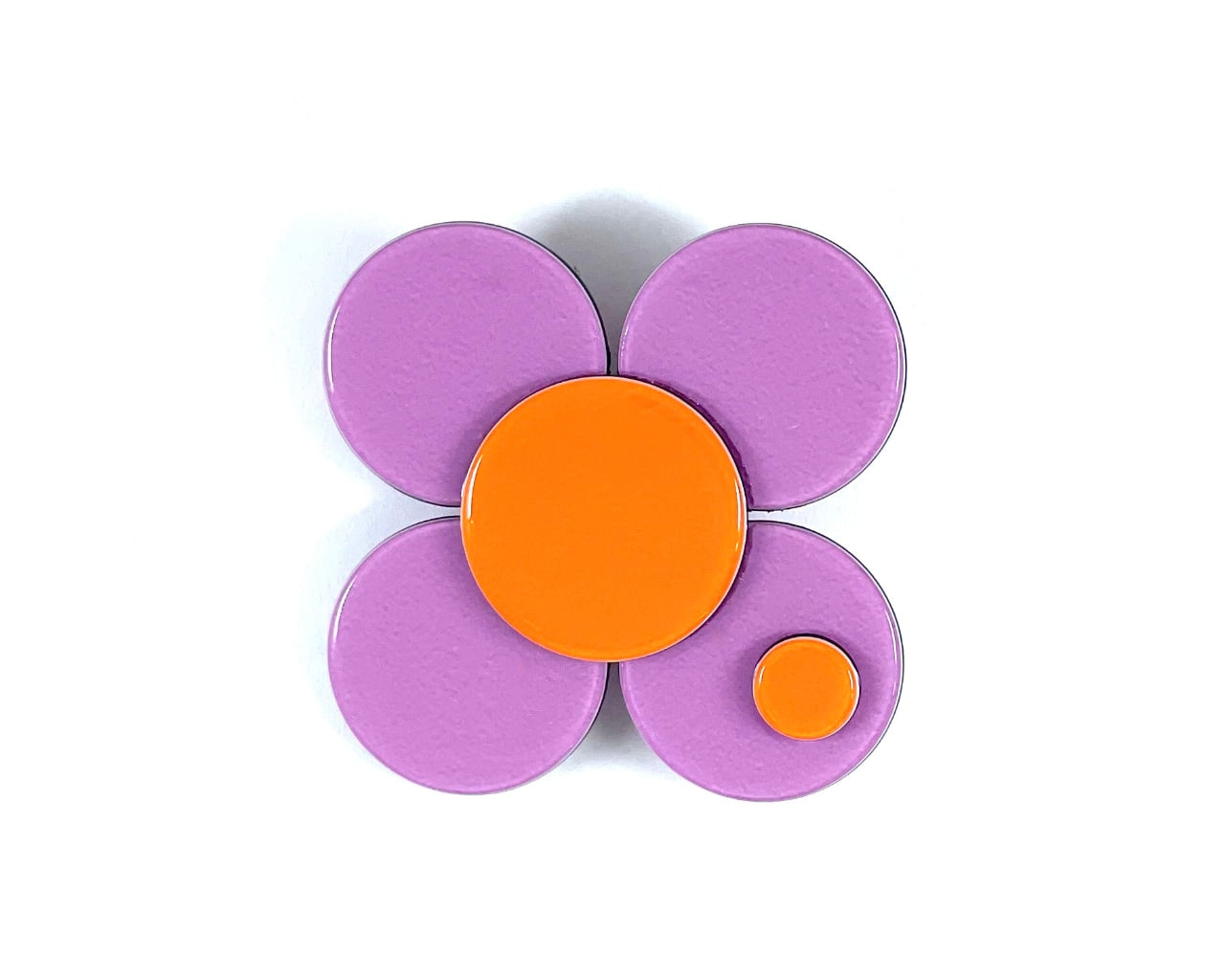 Florence flower - Lilac Dusty Orange