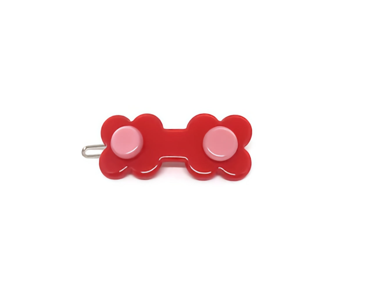 Hanover Duo Hairclip - red