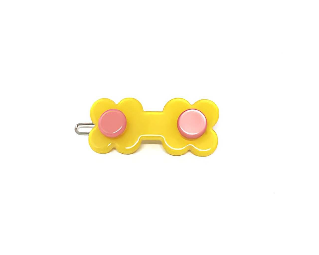 Hanover Duo Hairclip - yellow