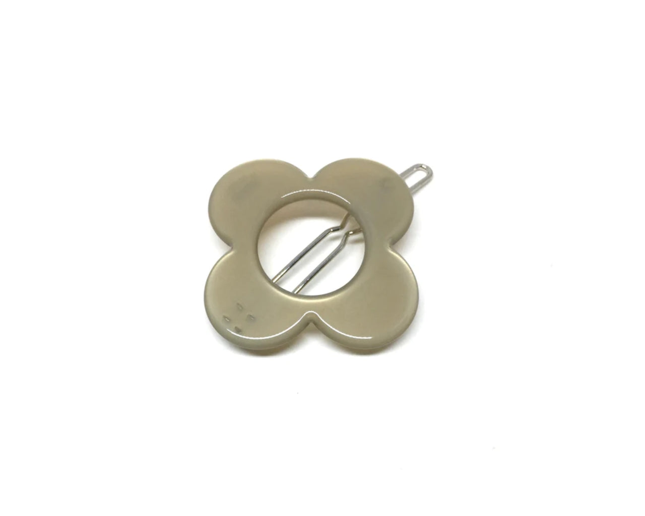 Hanover Hairclip - pale grey