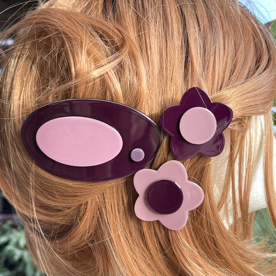 Verona Barrette - Deep Aubergine