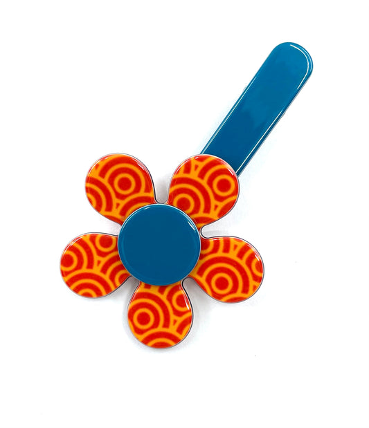 Fab flower - Orange circles