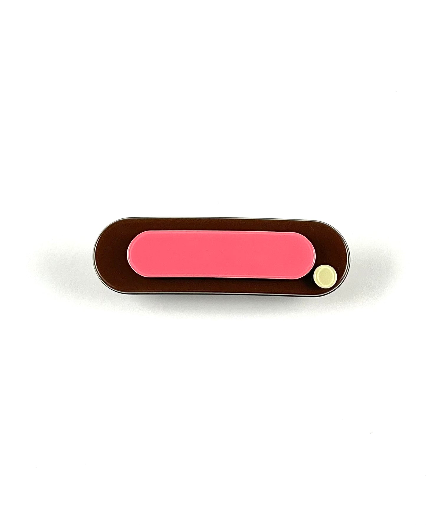 Sydney MINI Barrette - Brown