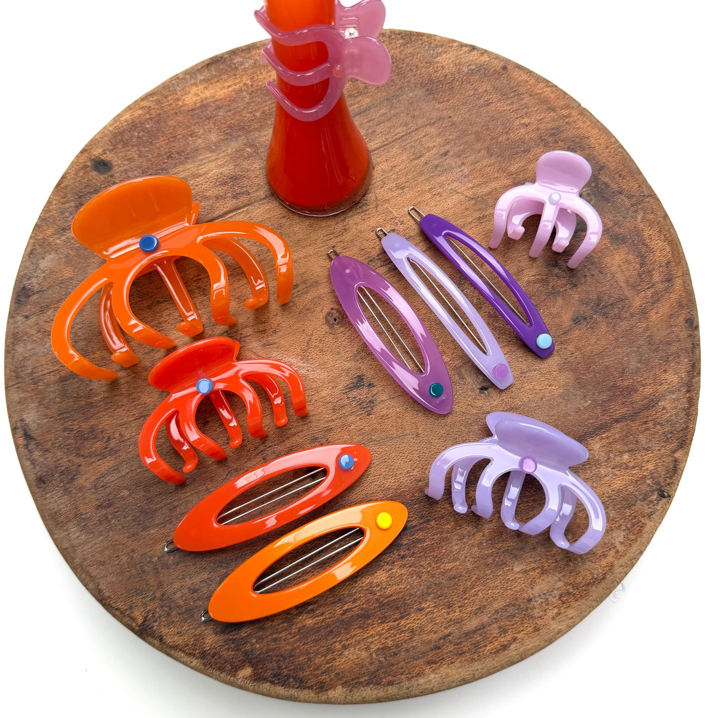 Rome Hairclip - orchid