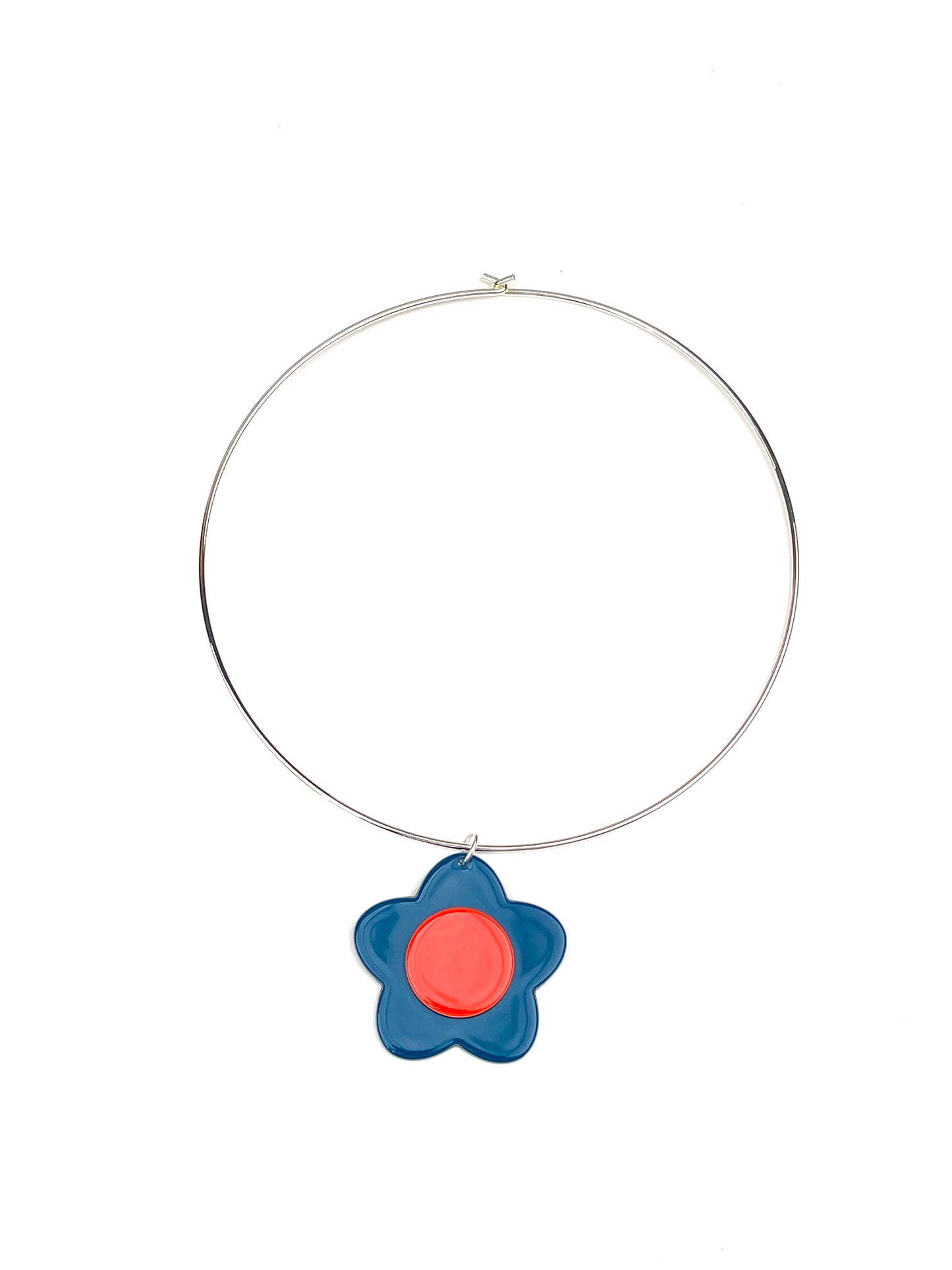 Choker - Bibi bright blue