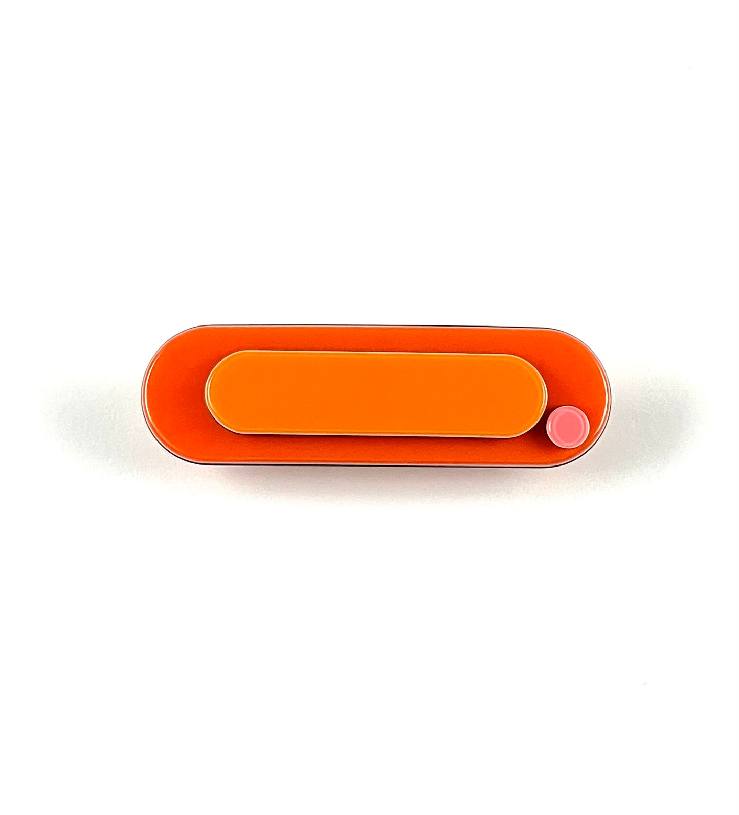 Sydney MINI Barrette - Orange