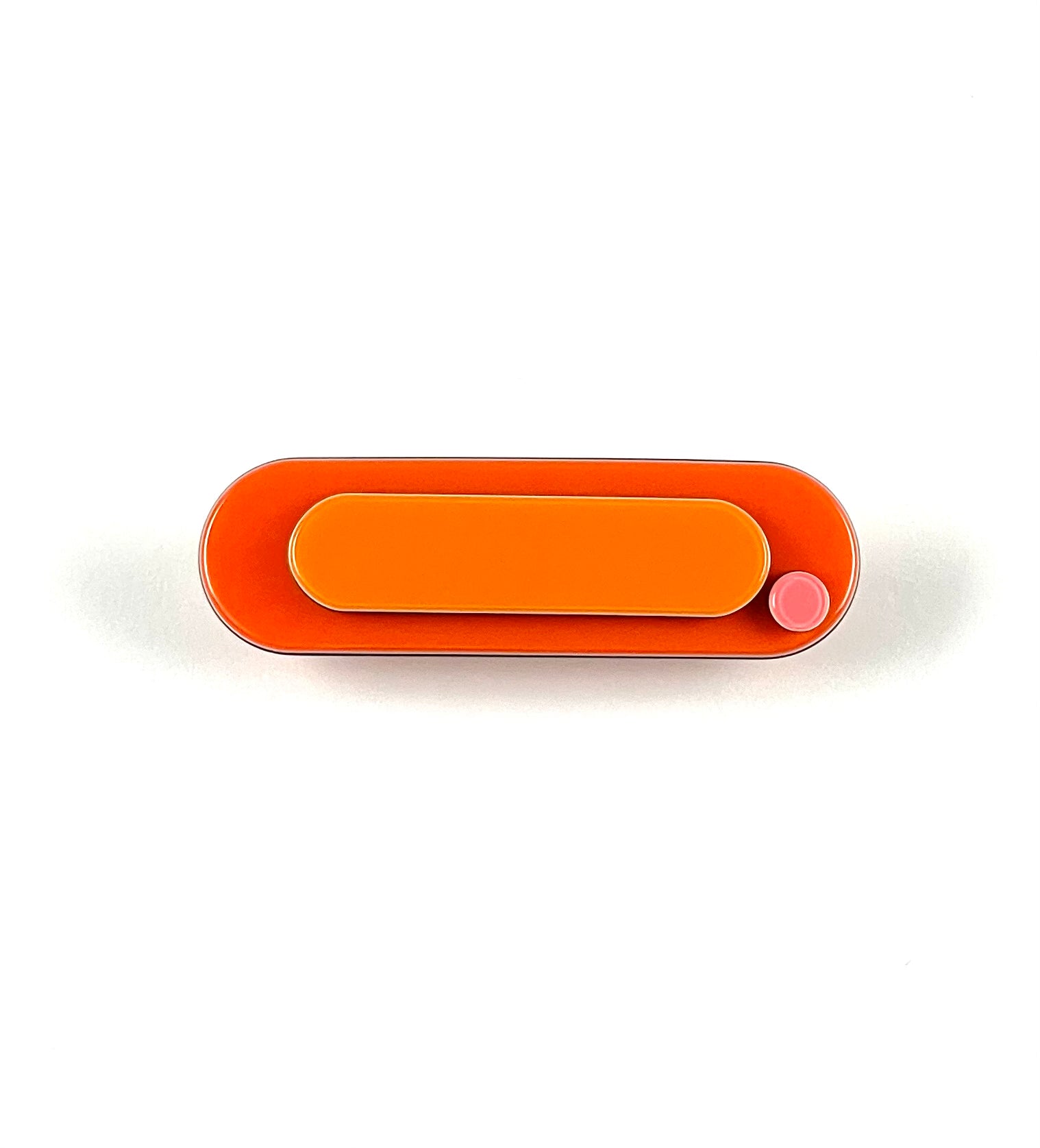 Sydney MINI Barrette - Orange