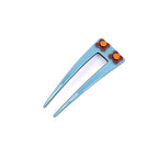 Hanover hair pin - sky blue