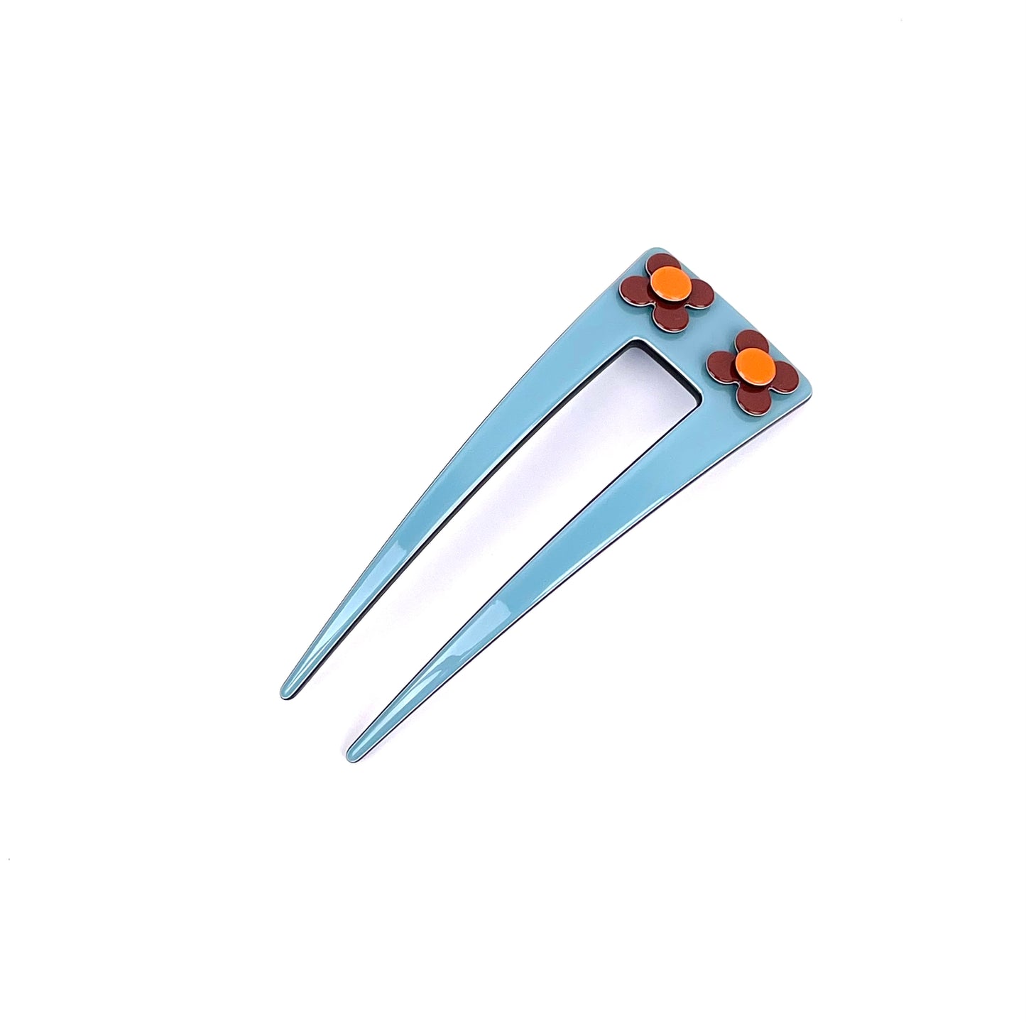 Hanover hair pin - sky blue