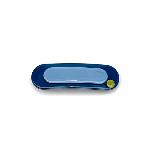 Sydney MINI Barrette - Tealy blue