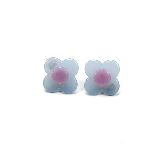Hanover Earrings - Pale blue