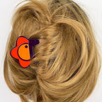 Bibi hair pin - Deep aubergine